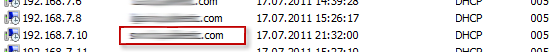 Имя хоста в Windows DHCP сервере